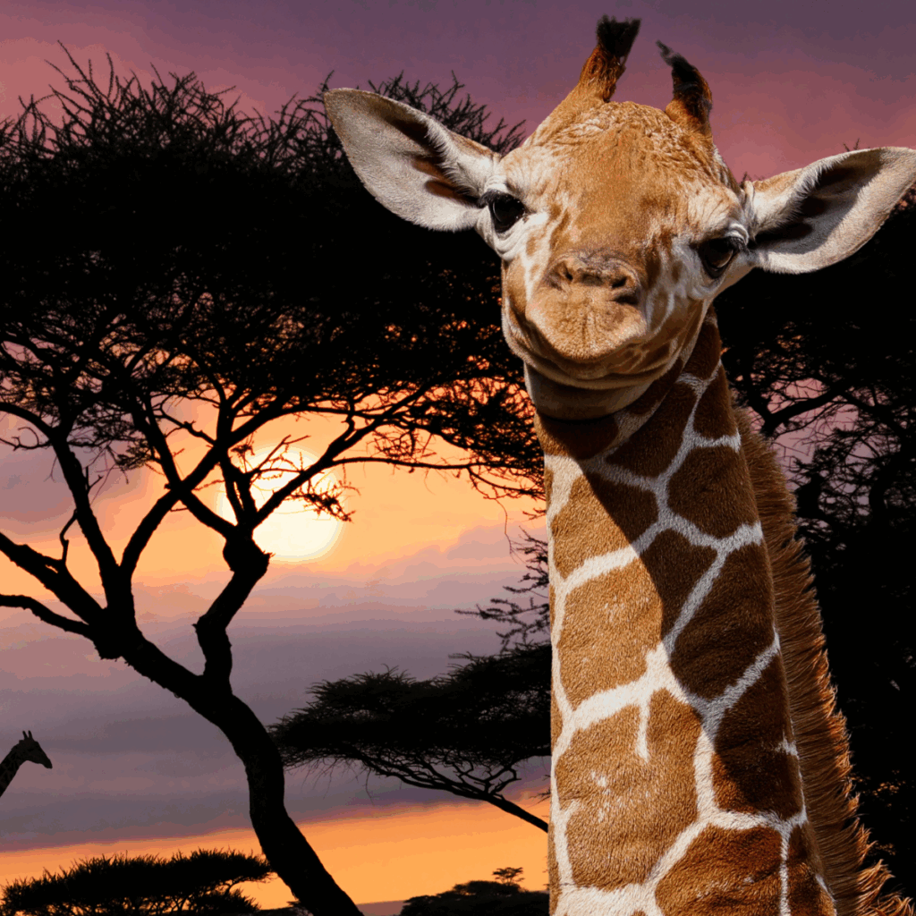 Short Necked Giraffes